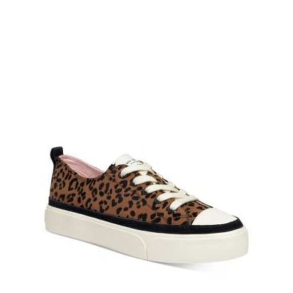Kate Spade kaia animal print platform sneakers size 7.5 - Picture 1 of 11